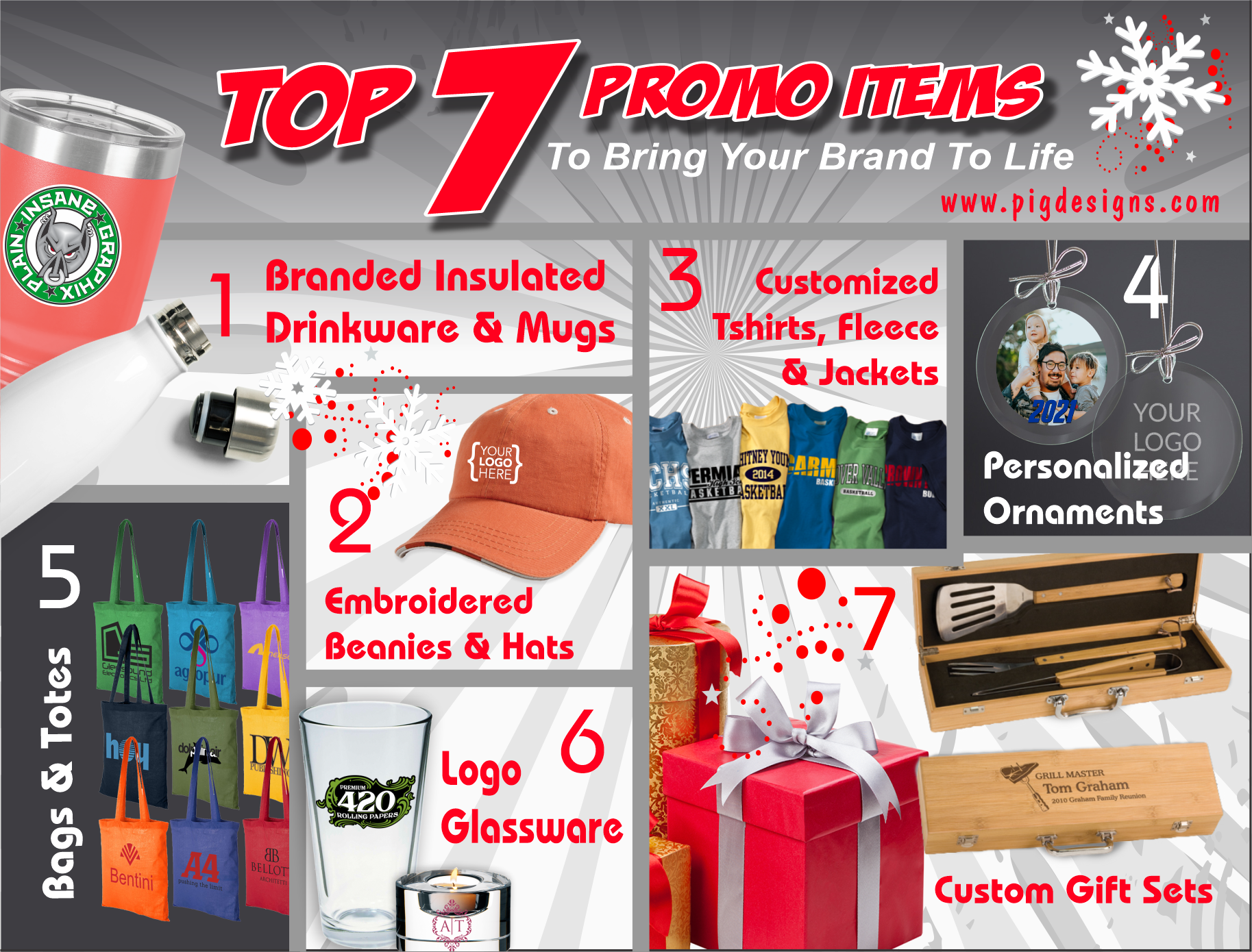 Top 7 promo items for holiday giving
